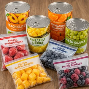 Canned Fruits