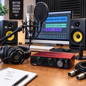 Studio audio system for recording